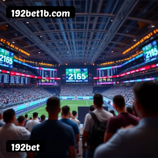 Apostas esportivas na 192bet — ilustração editorial